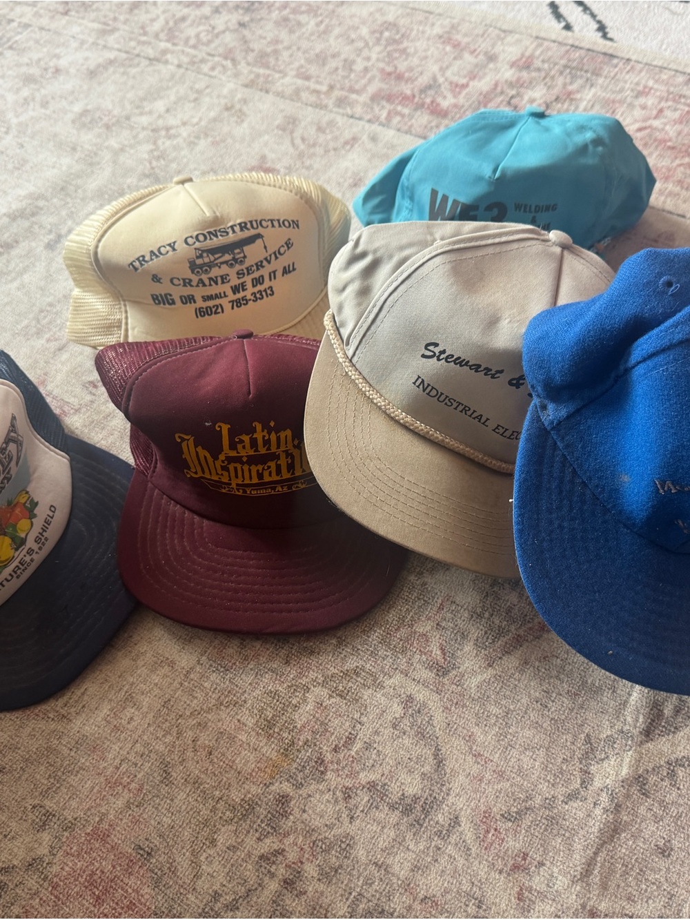 6 Vintage men’s trucker hats Trucker Hat - Men’s Casual Cap